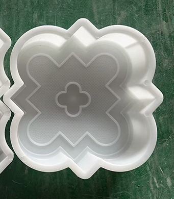 Plastic cement floor tile mold garden greening road concrete color brick mold box combined cement brick mold