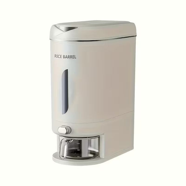 Large Automatic Rice Dispenser with Measuring Cup