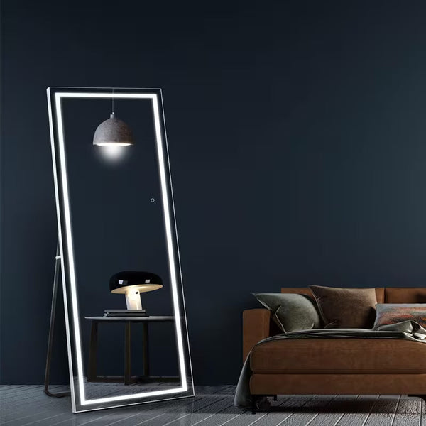 Full Length LED Lighted Standing Wall-Mounted Body Mirror