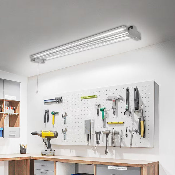 Green Watt 4FT LED Garage Shop Light – 10,000 Lumens Ultra-Bright Lighting