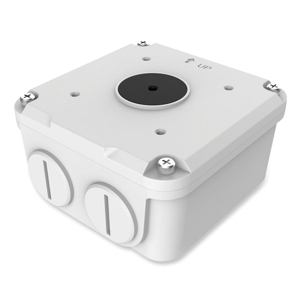 Gyration Bullet Camera Junction Box, 4.09 x 4.09 x 2.19, White