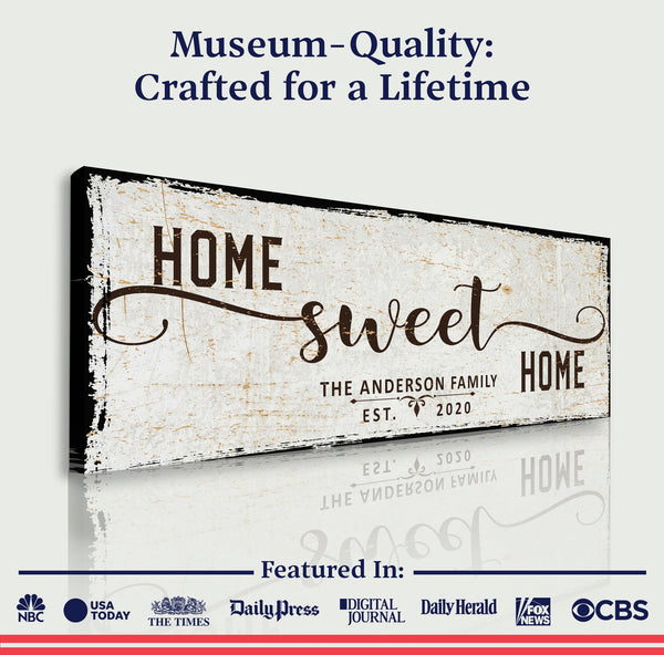 Home Sweet Home Sign