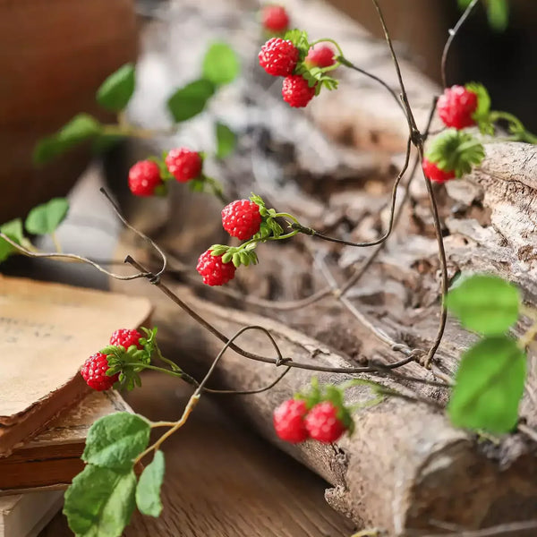 Wild Red Berry Vine – 39.8"