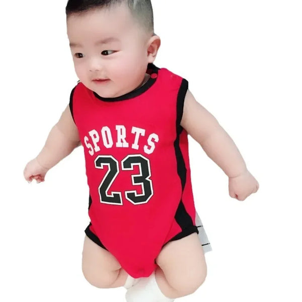 Baby Girl & Boy Clothes – Summer Sleeveless Triangle Romper with Hat – Unisex Baby Jumpsuit, Soft Cotton Bodysuit for 1-3 Years