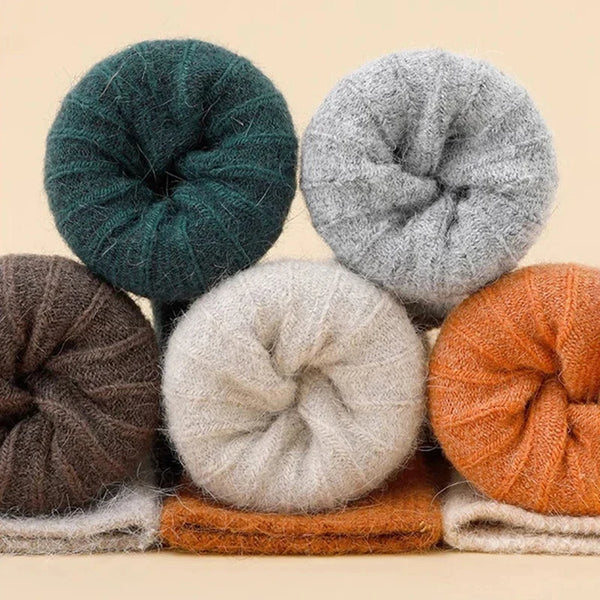 Wool Socks for Girls - Keep Warm Baby Girls' Winter Socks | Children's Leggings Clothing for 2-12 Years | Mother & Kids