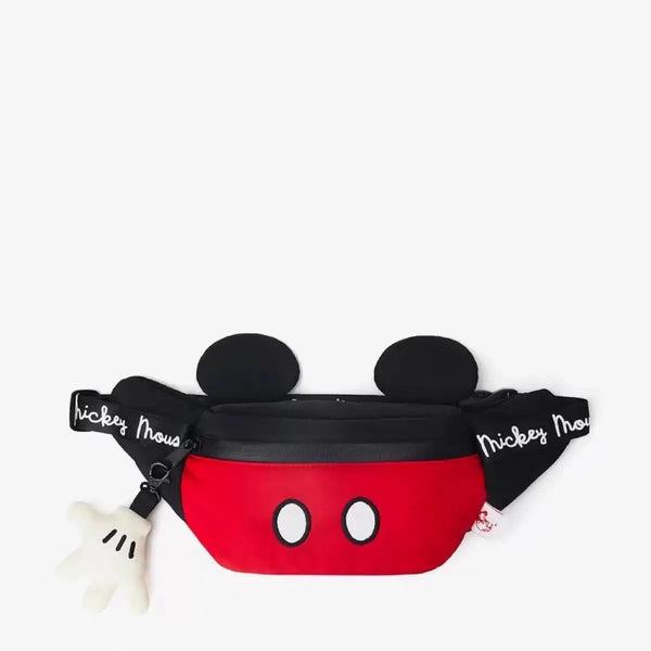 Cartoon Mouse Waist Bag Fashion Boutique Brand Children’s Baby Boys Crossbody Bag Trendy Design Waist Pack