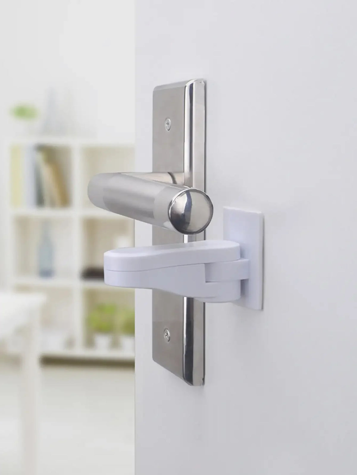 1pc Multi-function Door Handle Lock Child Safety Lock for Cabinet Drawer Doorstop
