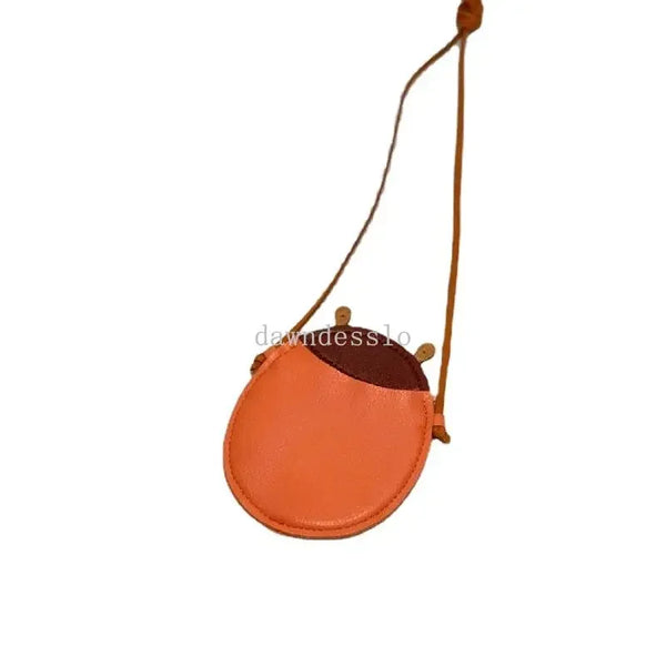 Cartoon Cute Kids Mini Bags for Toddler Girls – Pumpkin, Pear & Ladybug Crossbody Bag, Kawaii Baby Children's Small Handbags Gift
