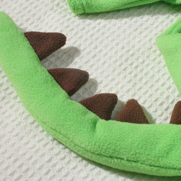 Ylsteed Newborn Dinosaur Photography Outfit – Baby Boy Jumpsuit, Infant Photoshoot Props, Cute Animal Costume for Picture Sessions