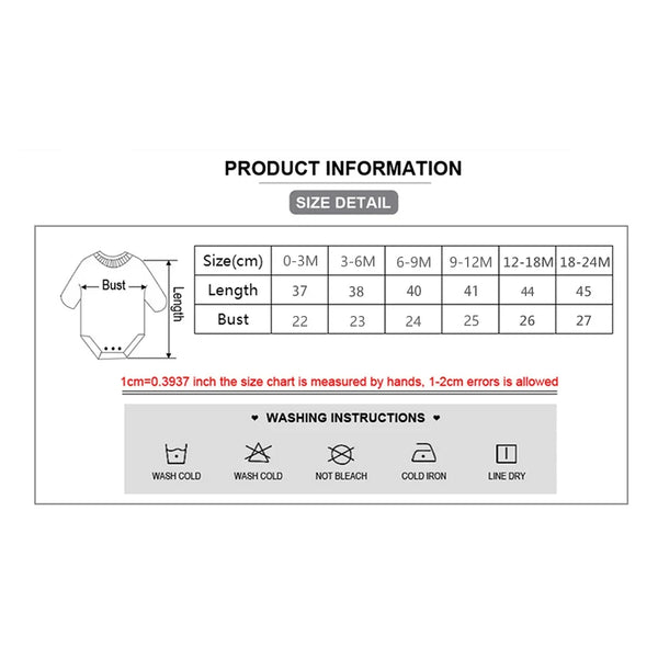 Cute Baby Girl Onesie – High-Quality 100% Cotton Newborn Bodysuit – Anime-Inspired Fashion Outfit for Infants (0-24 Months)