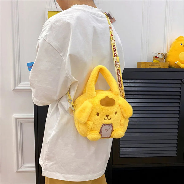 Kawaii Plush Backpack – Cartoon Characters Anime Plush Handbags for Girls, Perfect Gift