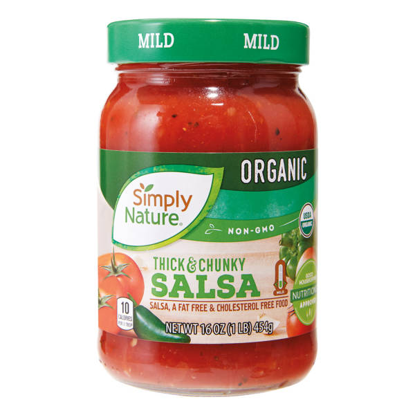 Simply Nature Organic Salsa Mild, 16 oz