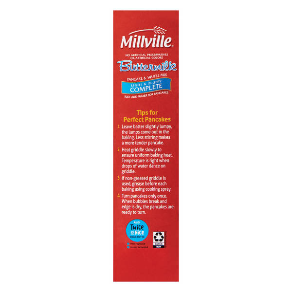 Millville Complete Buttermilk Pancake & Waffle Mix, 32 oz