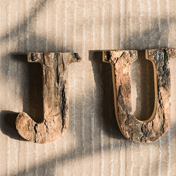 Wooden Alphabet Letter