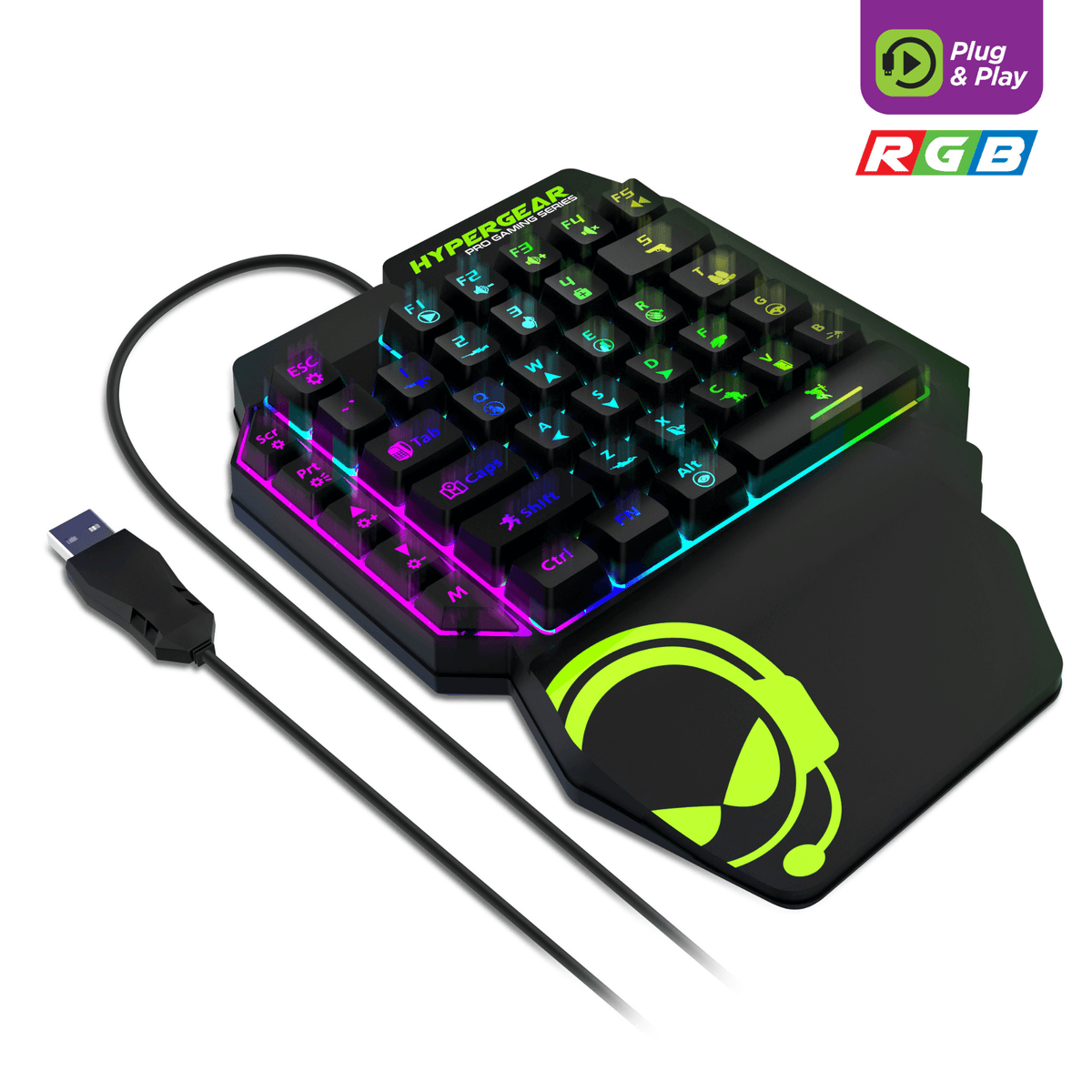 KeyVictory One-Handed Gaming Keypad