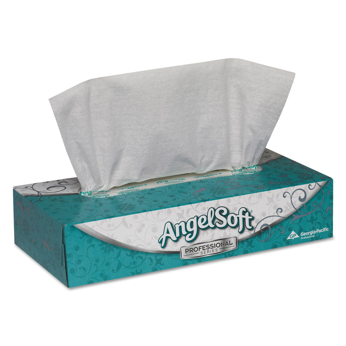 Georgia Pacific Premium Facial Tissue, 2-Ply, White, Flat Box, 100 Sheets/Box