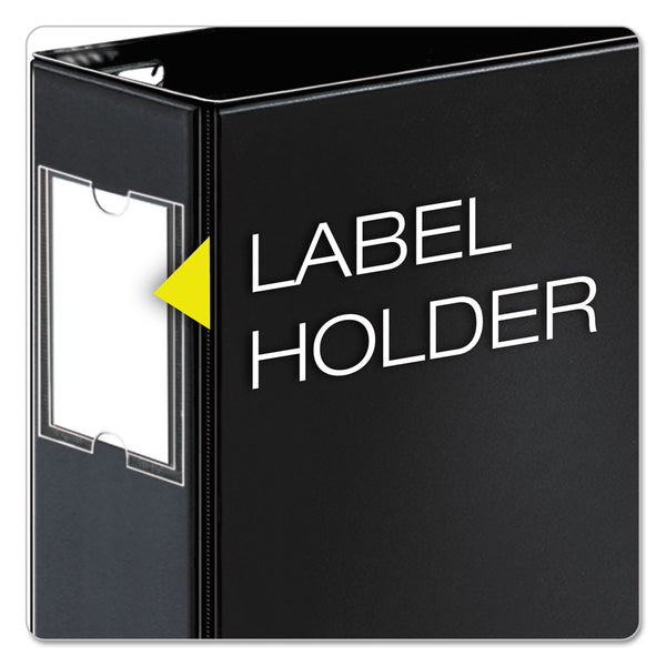 Cardinal Premier Easy Open 11 x 17 Locking Slant-D Ring Binder, 3 Rings, 2" Capacity, 11 x 17, Black