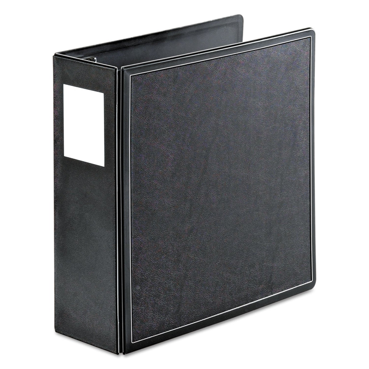 Cardinal SuperLife Easy Open Locking Slant-D Ring Binder, 3 Rings, 4" Capacity, 11 x 8.5, Black
