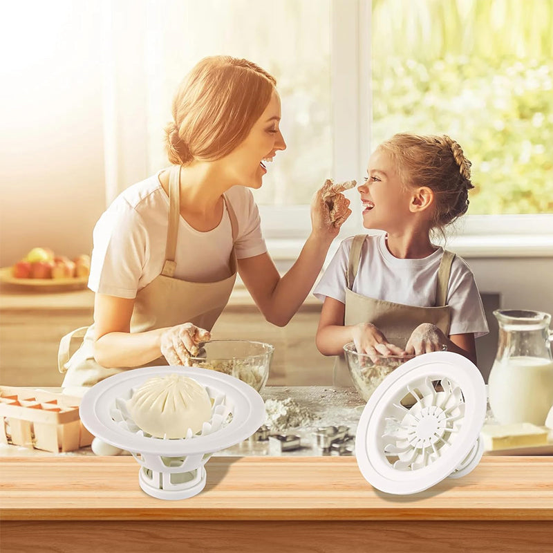 Plastic Baozi & Dumpling Maker -  Easy Home Kitchen Tool for Deliciousness