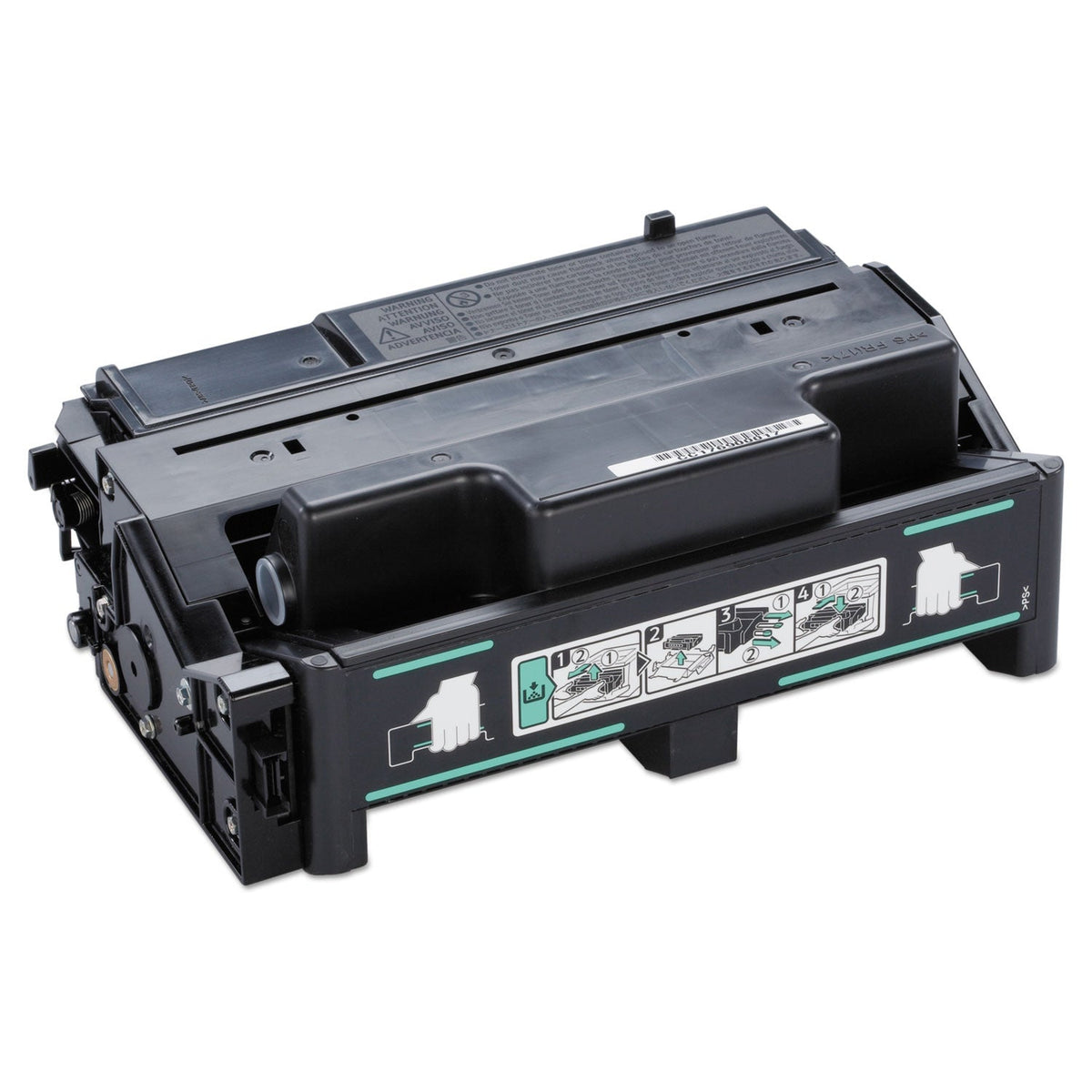 Ricoh 407010 Toner, 7,500 Page-Yield, Black