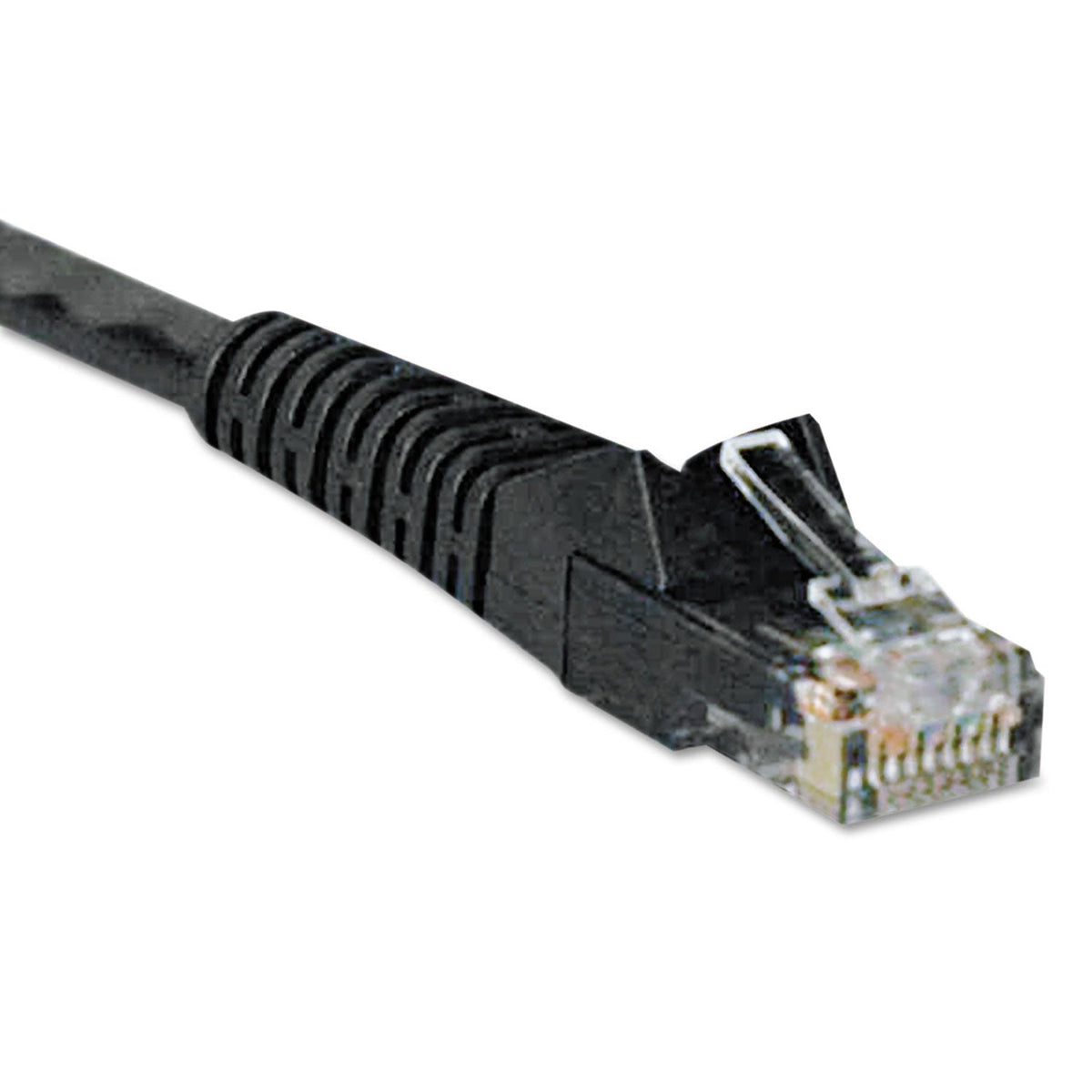 Tripp Lite CAT6 Gigabit Snagless Molded Patch Cable, 25 ft, Black