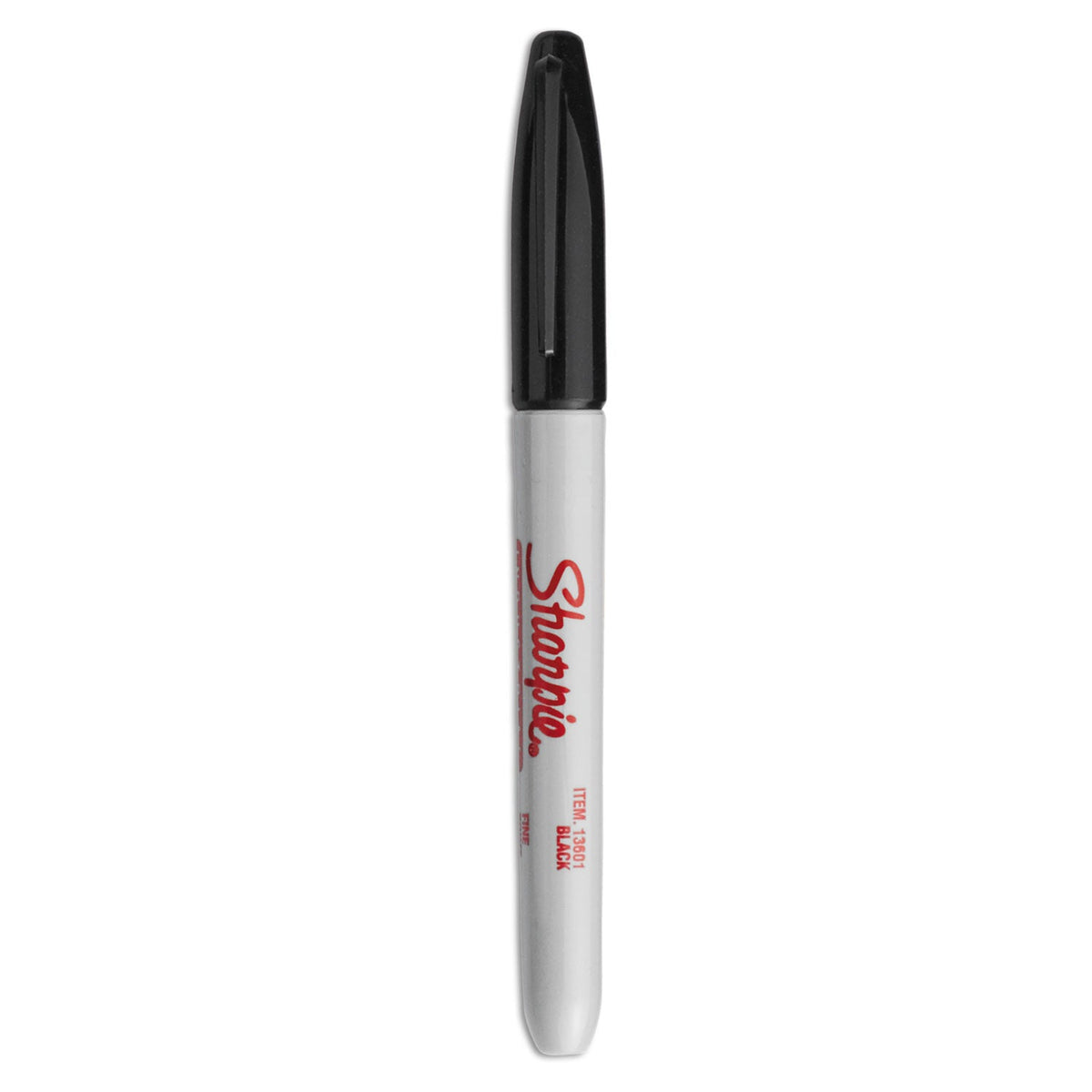 Sharpie Industrial Permanent Marker, Fine Bullet Tip, Black, Dozen