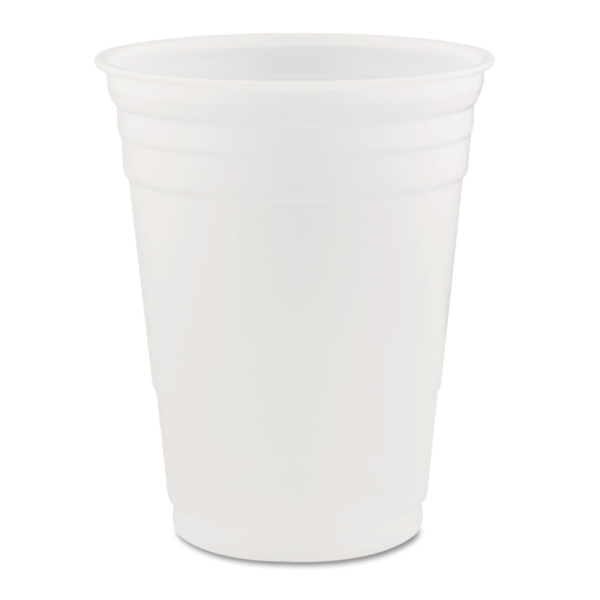 Dart Conex Translucent Plastic Cold Cups, 16 oz, 50/Sleeve, 20 Sleeves/Carton
