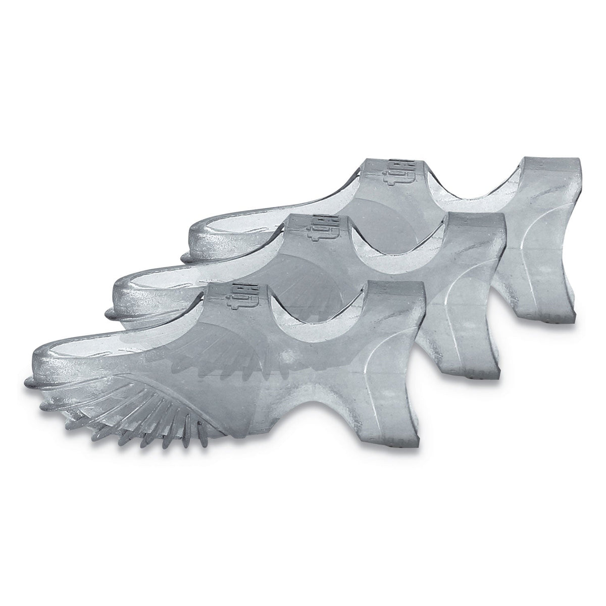 LEE Tippi Micro-Gel Fingertip Grips, Size 5, Clear, 36/Pack