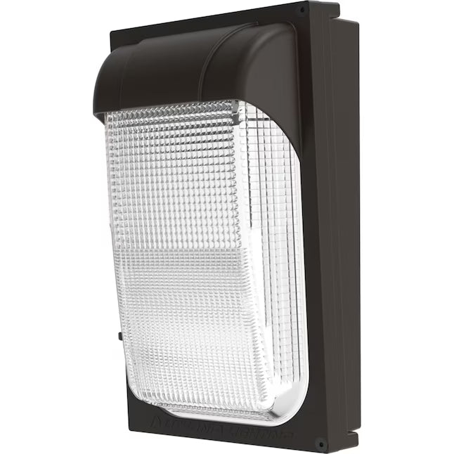 Lithonia Lighting TWX1 LED Outdoor Wall Pack – Adjustable 2,950-Lumen Security Light, 4000K, Textured Dark Bronze