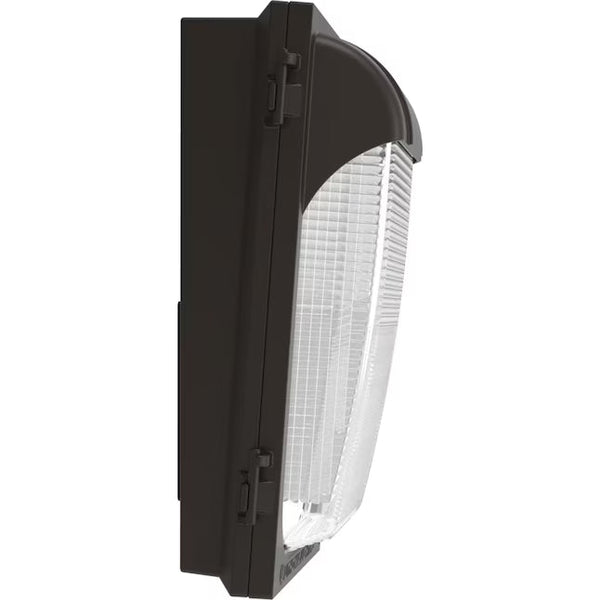 Lithonia Lighting TWX1 LED Outdoor Wall Pack – Adjustable 2,950-Lumen Security Light, 4000K, Textured Dark Bronze