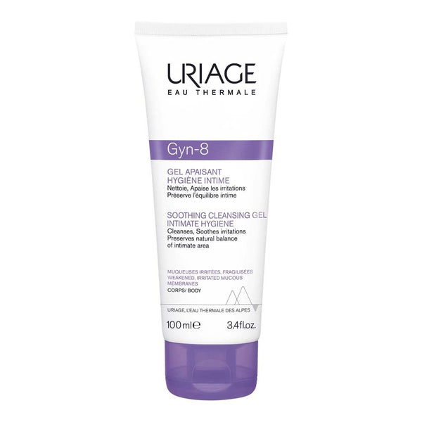 Uriage Gyn-8 Soothing Cleansing Gel Intimate Hygiene 3.4 Ounce
