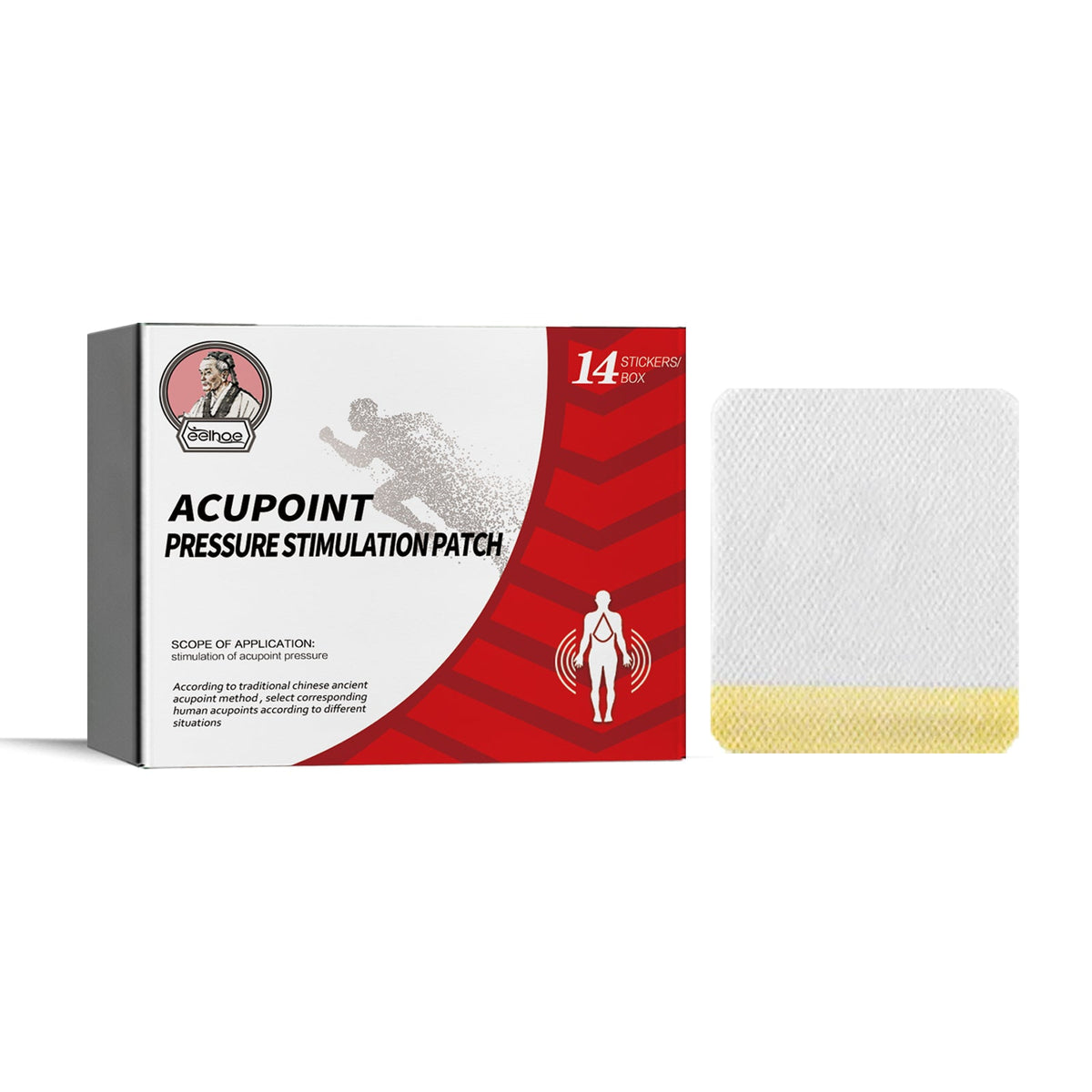 Acupoint Pressure Stimulation Patch, Relieve Dizziness And Discomfort Relax Body And Mind Health Care Patch