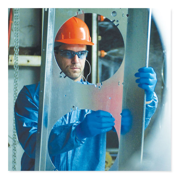 KleenGuard A20 Breathable Particle Protection Coveralls, Large, Blue, 24/Carton