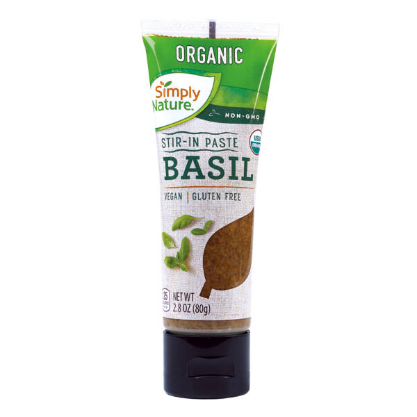 Simply Nature Organic Basil Stir in Paste, 2.8 oz