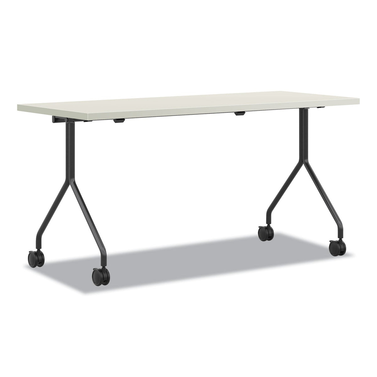 HON Between Nested Multipurpose Tables, Rectangular, 72w x 24d x 29h, Silver Mesh/Loft