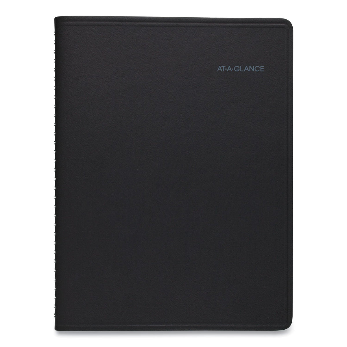 AT-A-GLANCE QuickNotes Weekly Vertical-Column Format Appointment Book, 11 x 8.25, Black Cover, 12-Month (Jan to Dec): 2023