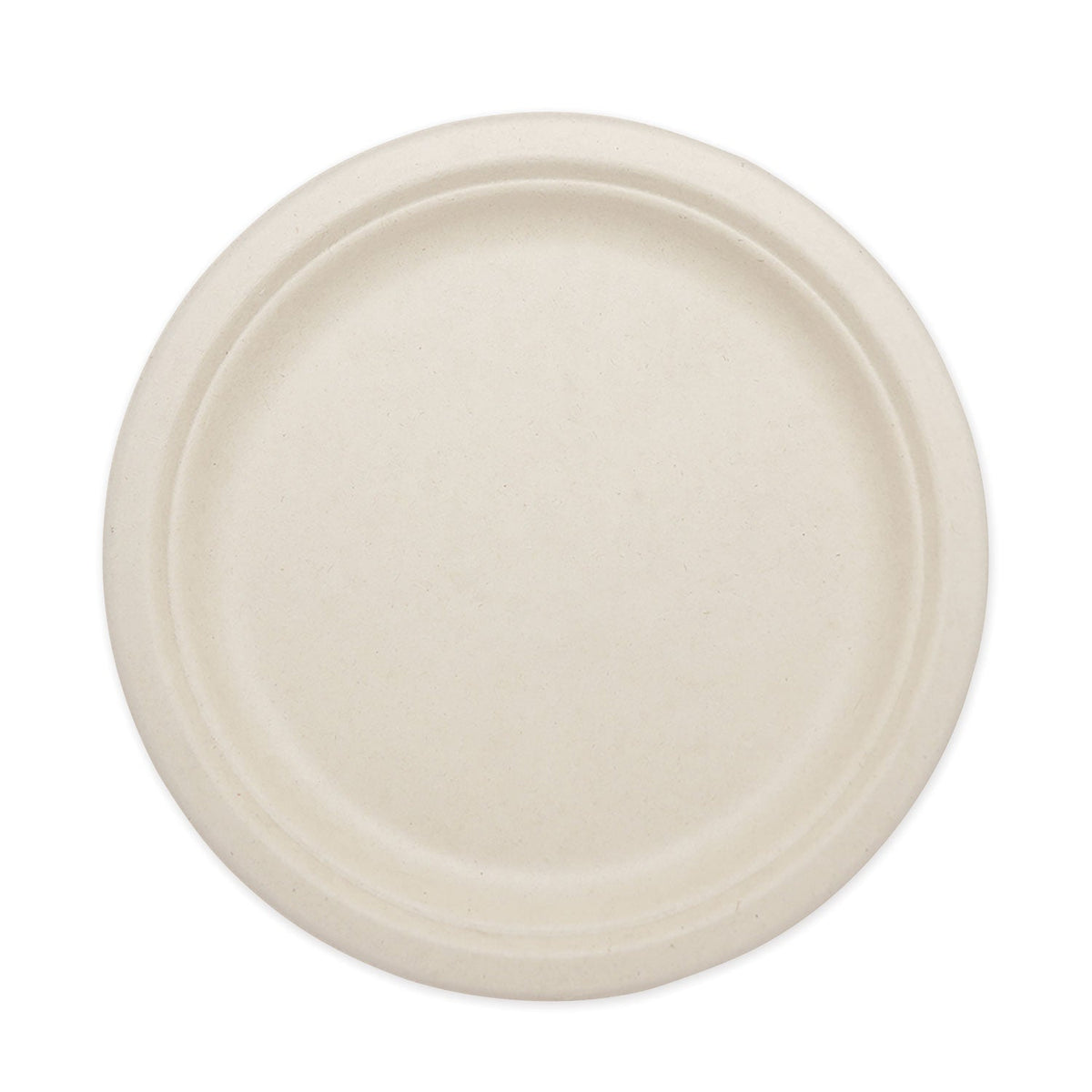 World Centric Fiber Plates, 10" dia, Natural, 800/Carton