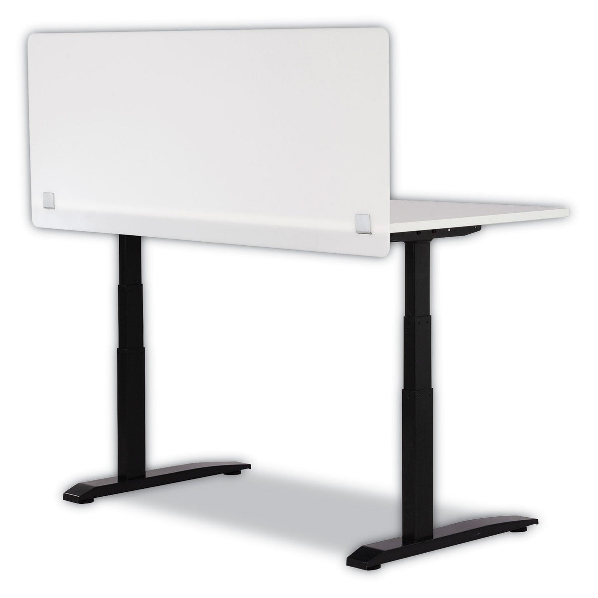 Safco 7517 Series Wellness Panel, 59.5 x 2.5 x 23.5, Acrylic, White