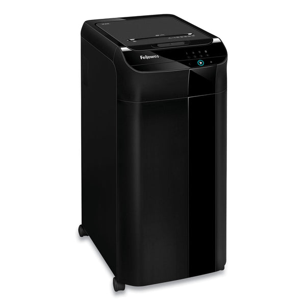 Fellowes AutoMax 350C Auto Feed Cross-Cut Shredder, 350 Auto/12 Manual Sheet Capacity