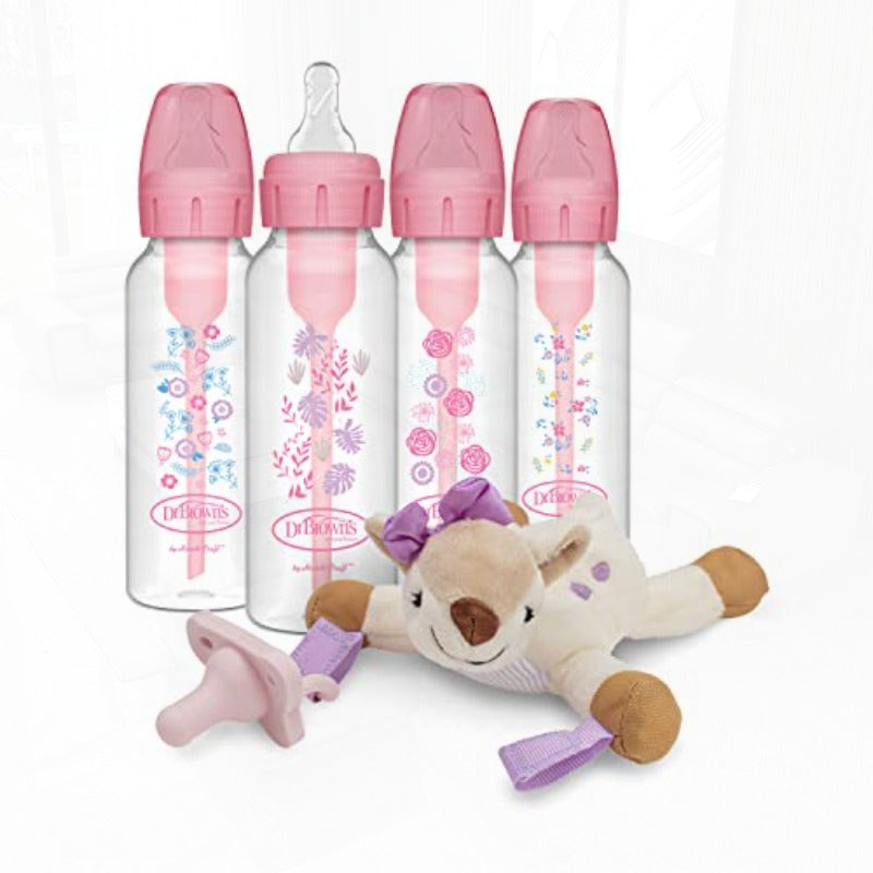 Anti-Colic Baby Bottles 4-Pack