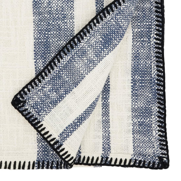 Fennco Styles Plain Design Solid Color Cotton Blend Decorative Filled Throw Pillow 17" Square