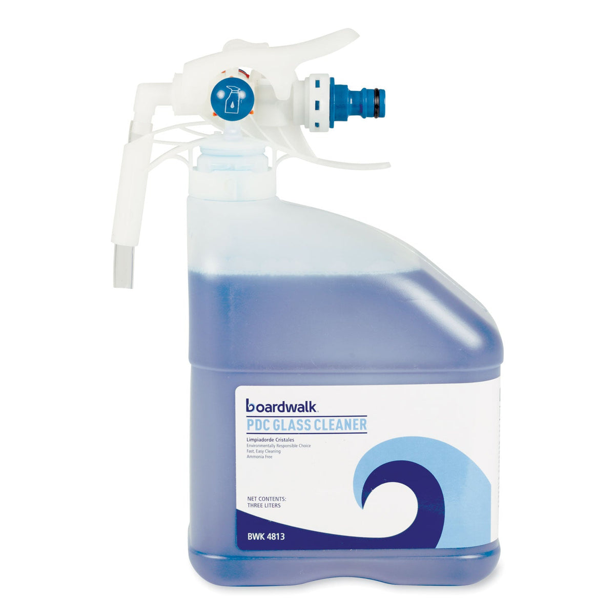Boardwalk PDC Glass Cleaner, 3 Liter Bottle