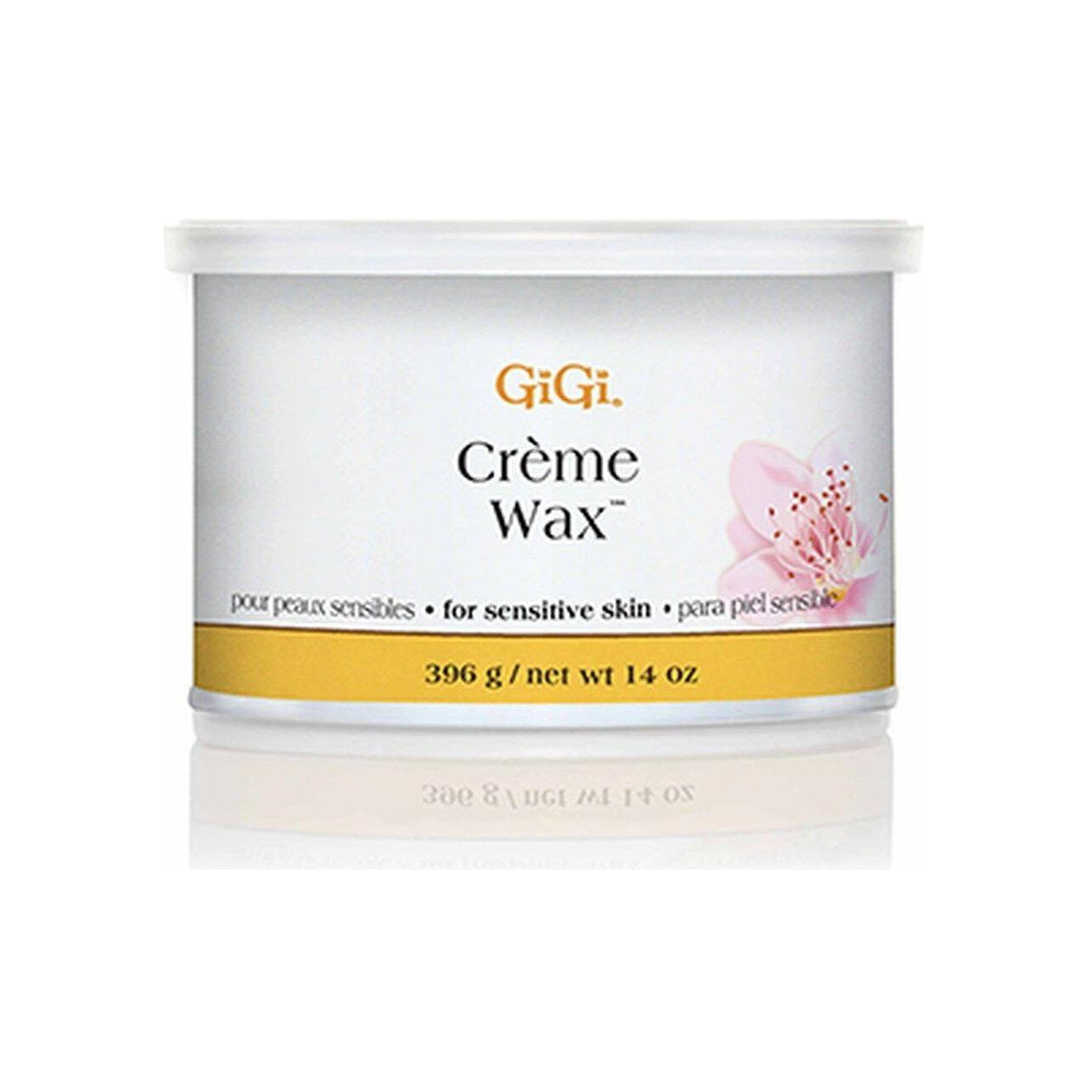 Gigi Creme Wax Hair Removal For Sensitive Skin 14 Oz
