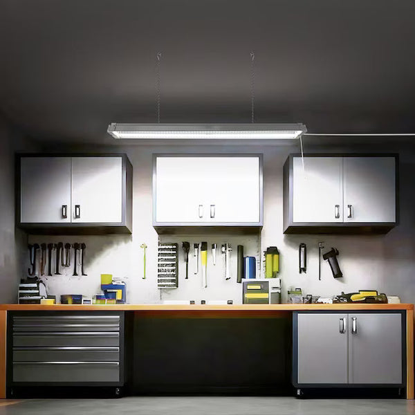 Green Watt 4FT LED Garage Shop Light – 10,000 Lumens Ultra-Bright Lighting