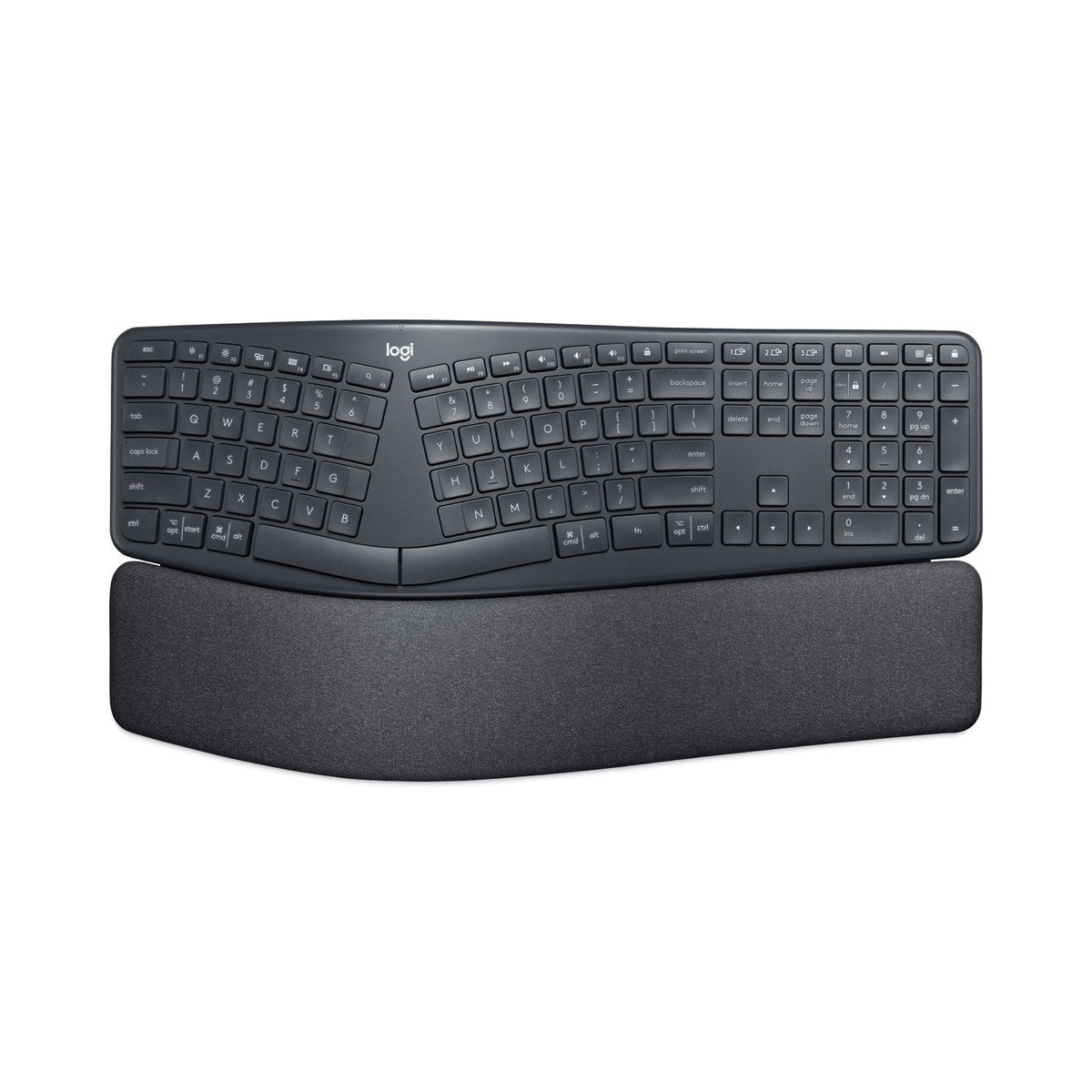 Logitech Ergo K860 Split Keyboard for Business, Graphite