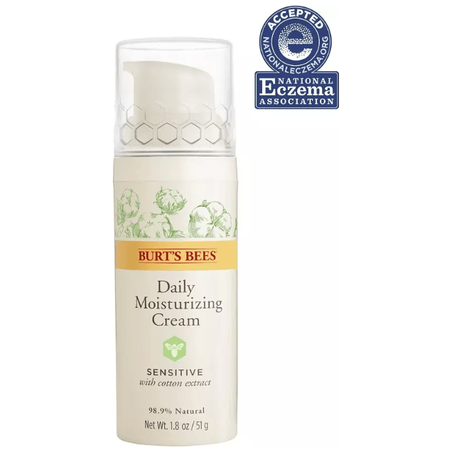 Burt's Bees Daily Face Moisturizer Cream for Sensitive Skin 1.8oz