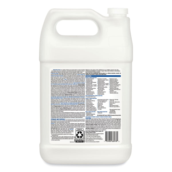 Clorox Bleach Germicidal Cleaner, 128 oz Refill Bottle, 4/Carton