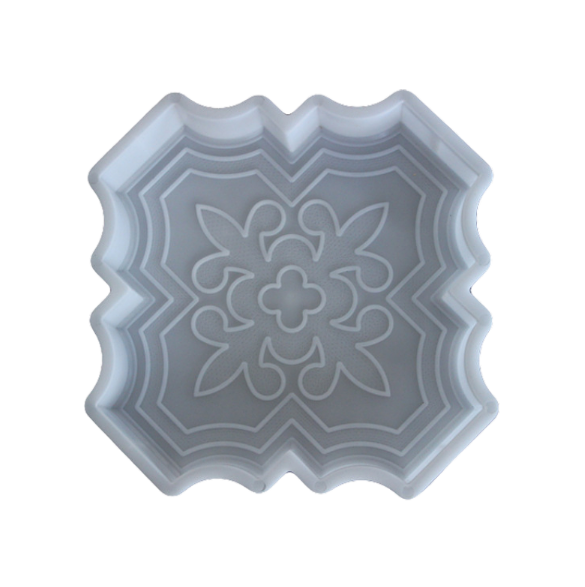 Plastic cement floor tile mold garden greening road concrete color brick mold box combined cement brick mold