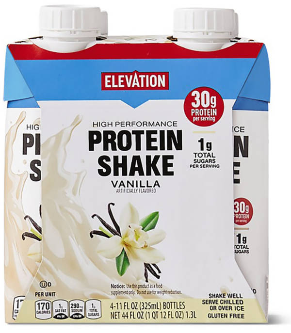Elevation Vanilla Ready-to-Drink Protein Shakes, 11 fl oz Each
