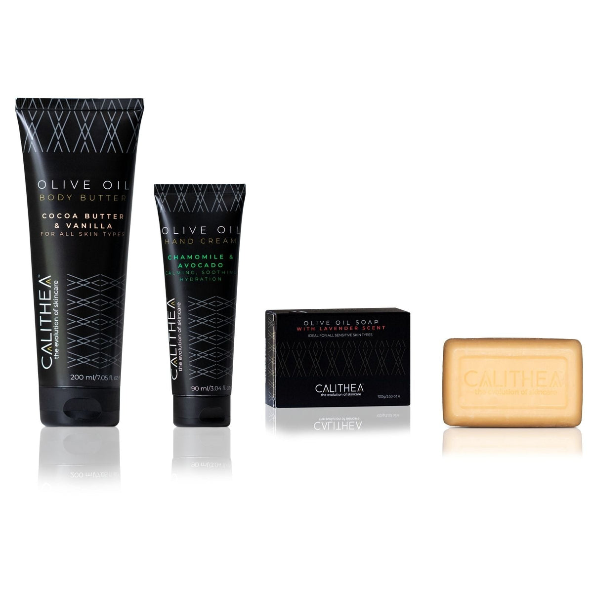 Silky Skin Set w/ All Natural Lavender Soap
